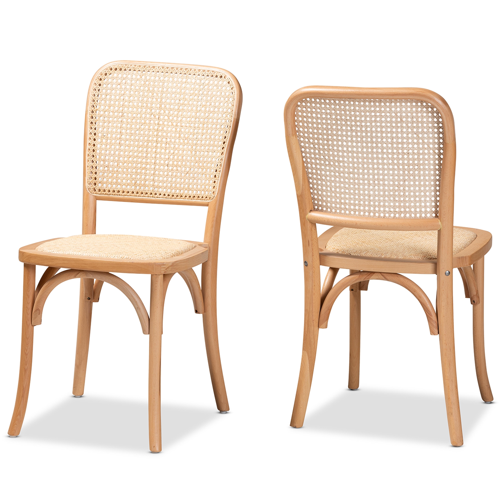 Rattan cane discount chairs for sale